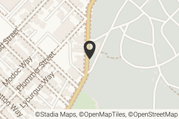 Map with location marker