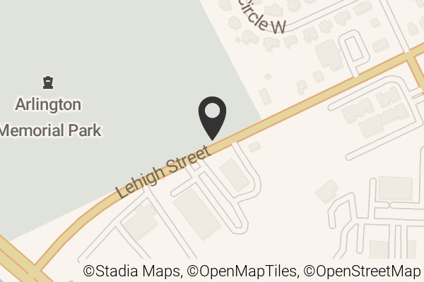 Map with location marker