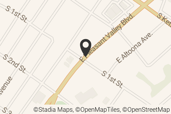 Map with location marker