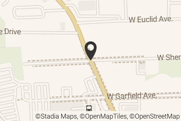 Map with location marker