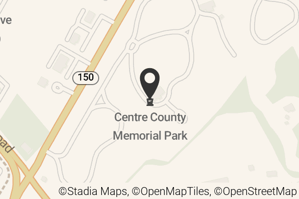 Map with location marker