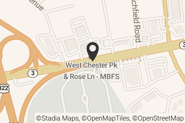 Map with location marker