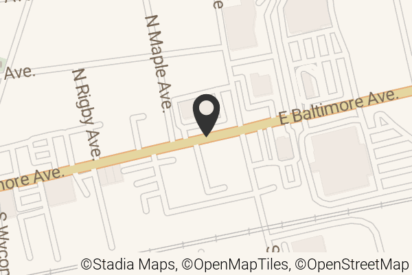 Map with location marker