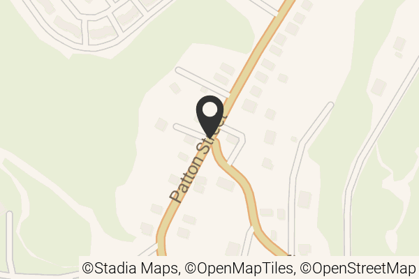 Map with location marker