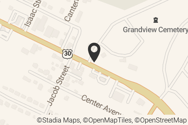 Map with location marker