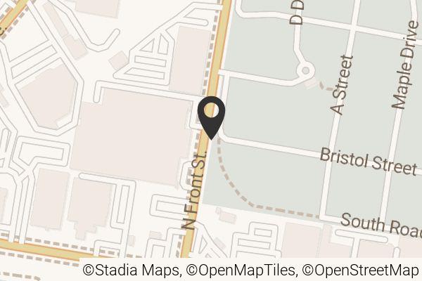 Map with location marker