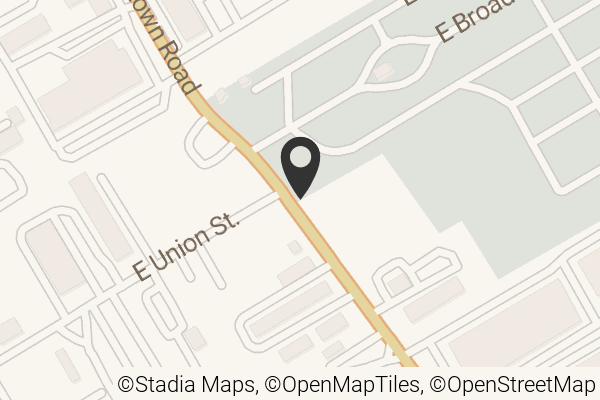 Map with location marker