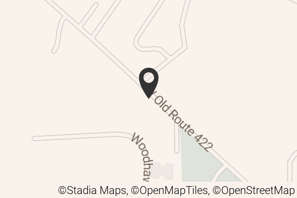 Map with location marker