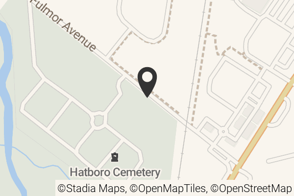 Map with location marker