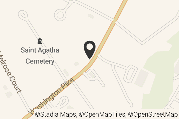 Map with location marker