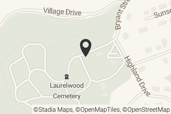 Map with location marker