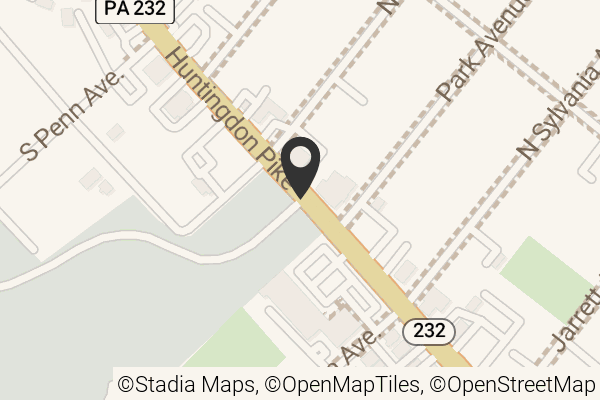 Map with location marker