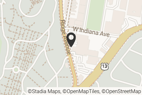 Map with location marker