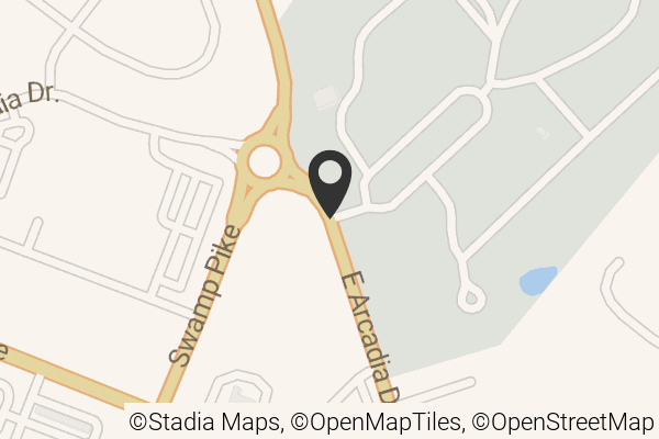 Map with location marker