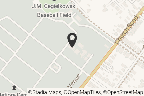 Map with location marker