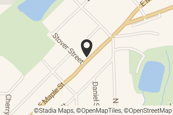 Map with location marker