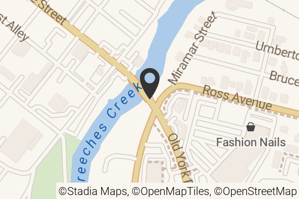 Map with location marker