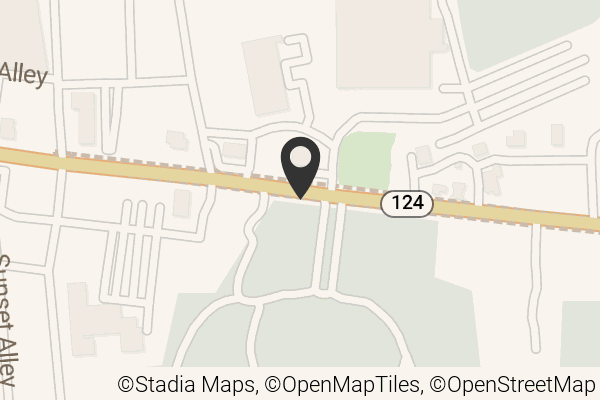 Map with location marker