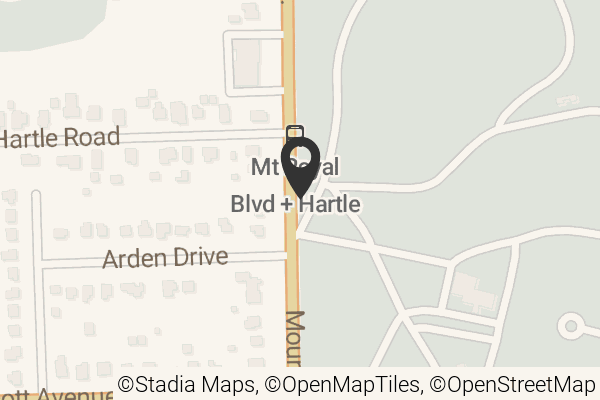 Map with location marker