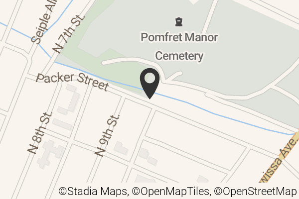 Map with location marker