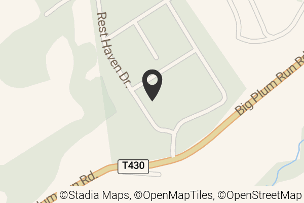 Map with location marker