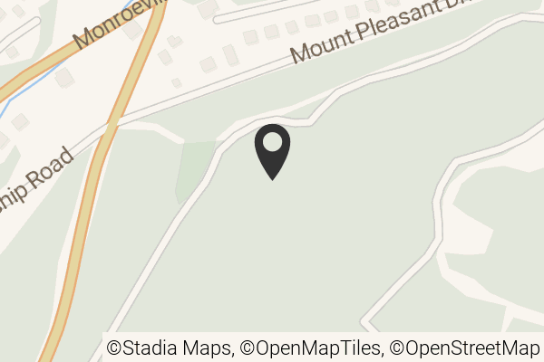 Map with location marker