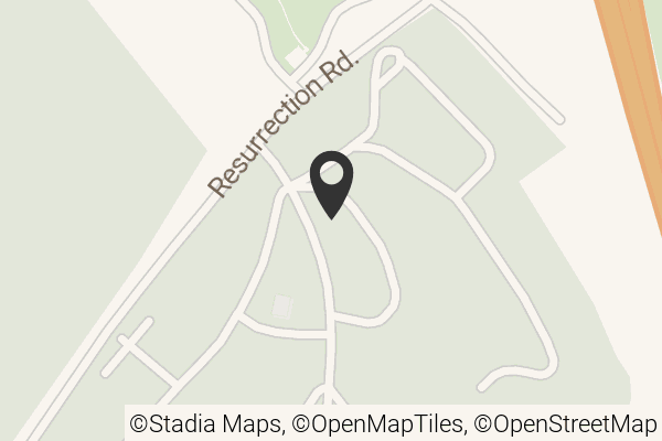 Map with location marker