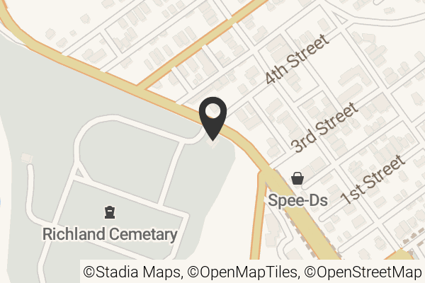 Map with location marker