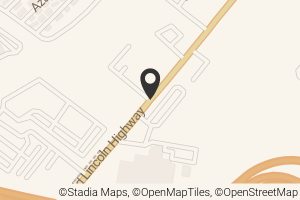 Map with location marker