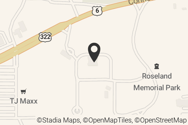 Map with location marker