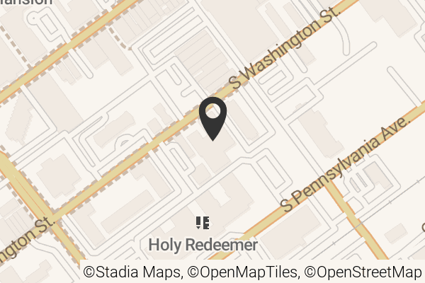 Map with location marker