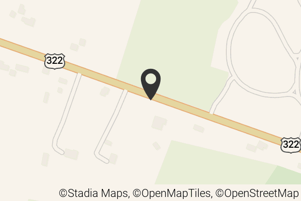 Map with location marker