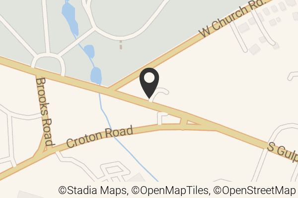 Map with location marker