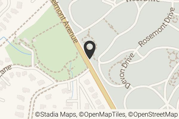 Map with location marker