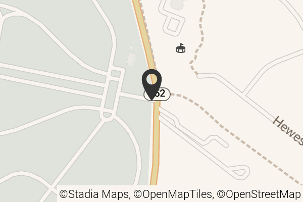 Map with location marker