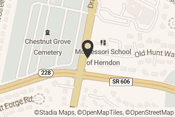 Map with location marker