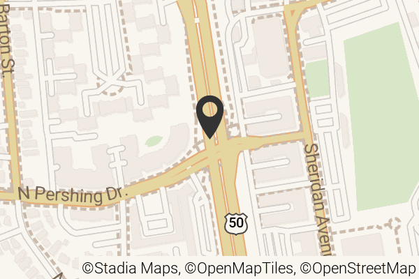 Map with location marker