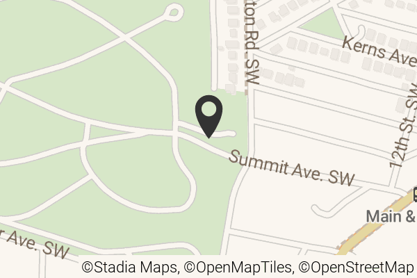 Map with location marker