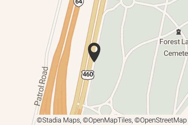 Map with location marker