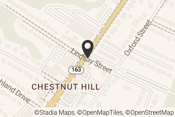 Map with location marker