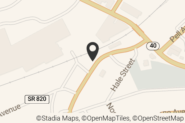 Map with location marker