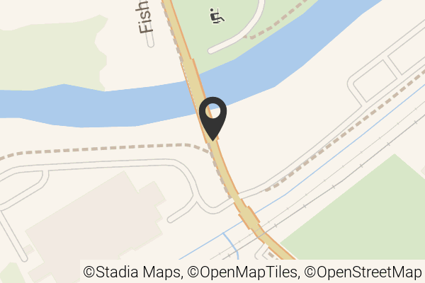 Map with location marker