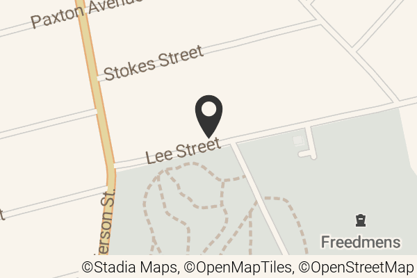 Map with location marker