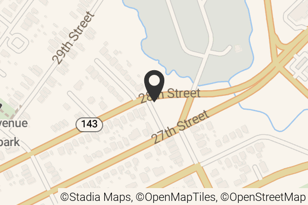 Map with location marker