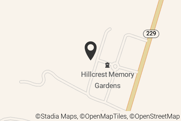 Map with location marker