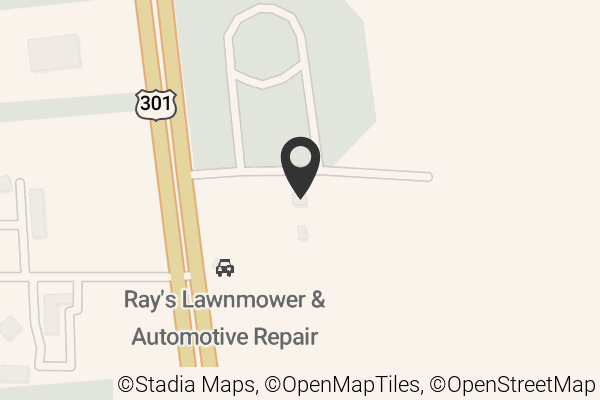 Map with location marker