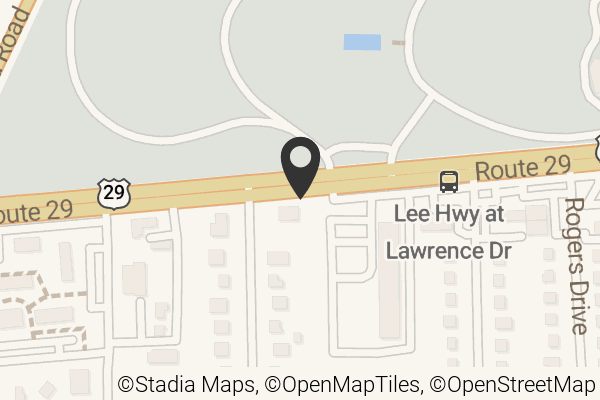 Map with location marker