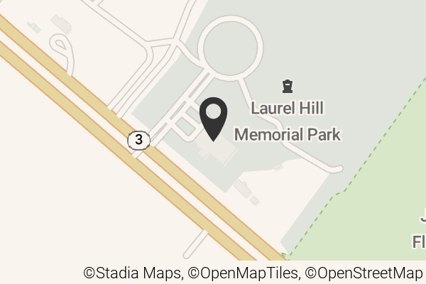 Map with location marker