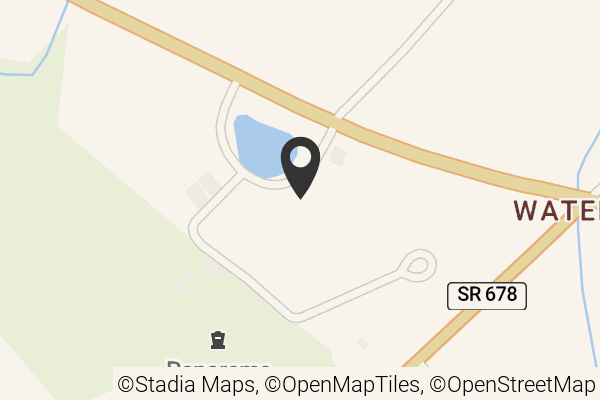 Map with location marker