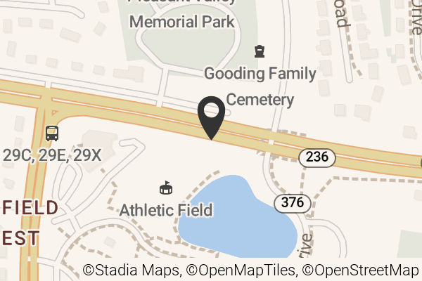 Map with location marker